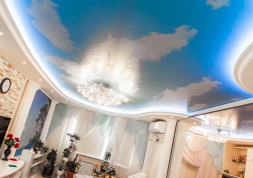Заказать потолок с фотопечатью в г. Кировград